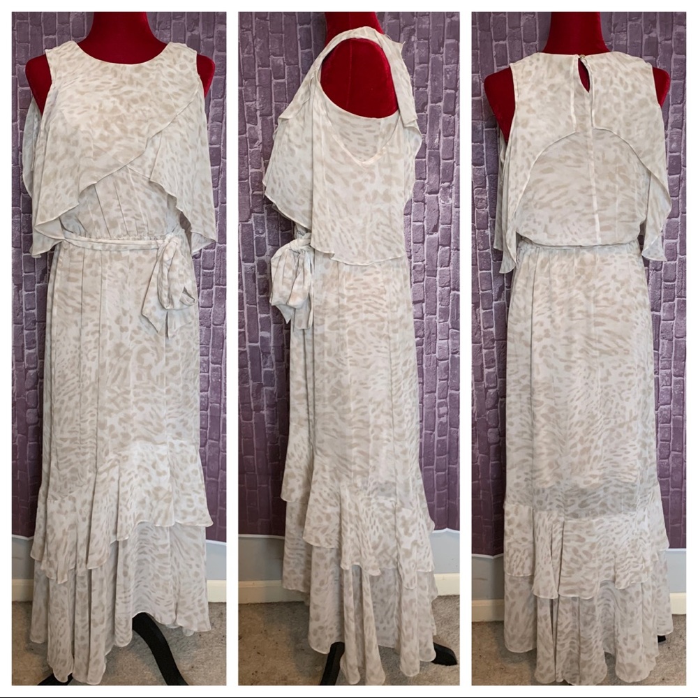 Calvin Klein Cream Maxi Dress - Picture 3 of 7